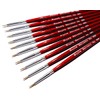 Major Brushes Sable Brush Size 000 - Set of 10