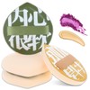 JIYIN 4 Pcs Makeup Sponge Makeup Flat Puffs for Foundation