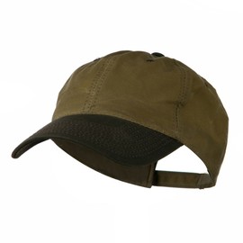 Outdoor Waxed Cotton Canvas Cap - Tan Brown OSFM