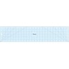 Cricut Acrylic Ruler 6"X26"-Blue
