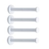 NELXULAS Classic White Stainless Steel Single Super Heavy Duty Wall