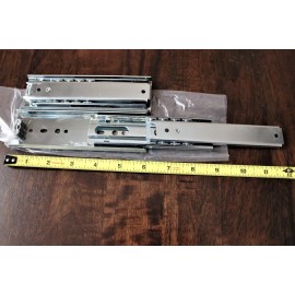 Fulterer One pair L+R of Fulterer 6”full extension ball bearing drawer slides FR5000