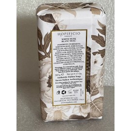 HOPIFICIO WHITE MUSK Bar 9.17 oz Finest Triple Milled Bar Made In Italy Original