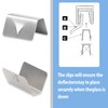 8 Pcs Wind Deflector Clips, Car Wind Deflector Stainless Steel