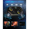 Multi-Platform Wireless Controller, PC Gaming Controller with 2.4G Adpater/Hall Joysticks/Hall