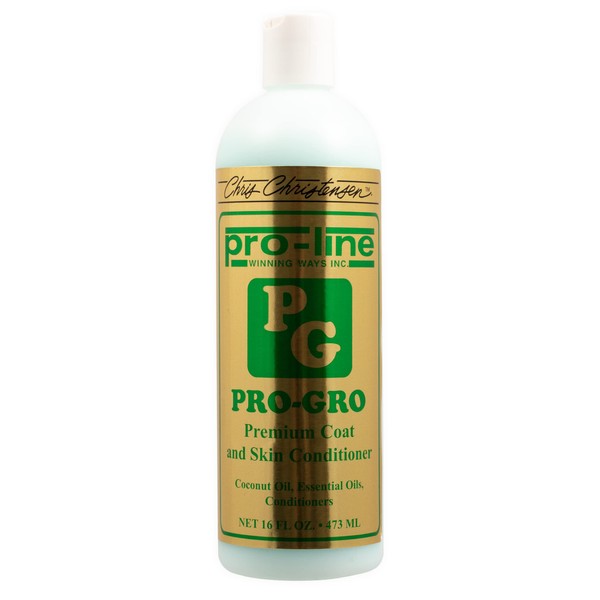 Chris Christensen ProLine Pro-GRO Premium Conditioner, Groom Like a Professional,