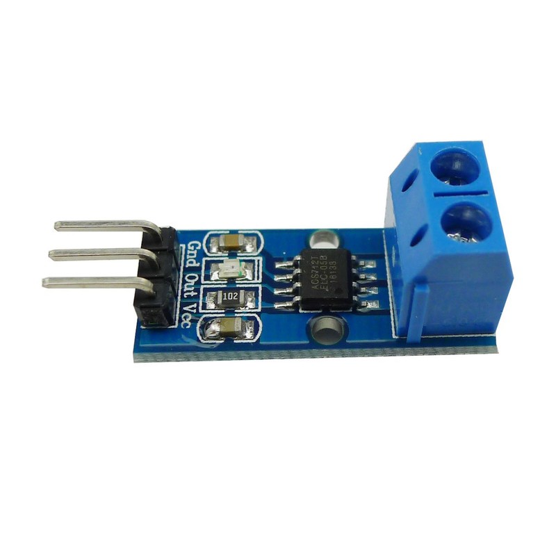 Aihasd Current Sensor ACS712 20 A Range Current Sensor Module