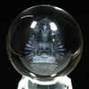[Distributed in Stone Center] [Carved Figurine] Round Ball Artificial Crystal