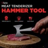 Kelim Meat Tenderizer Mallet - Heavy Duty Aluminum Meat Mallet