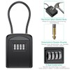 ORIA Key Lock Box, 4 Digit Combination Lock Box, Key