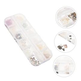 Baluue Nail Art Charms Color Shell Decorations for DIY Nail Designs Easy to Apply for Women for Parties and Special Occasions