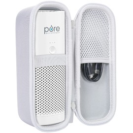 co2CREA Hard Case compatible with Pure Enrichment PureZone Mini Portable Air Purifier (White Case)