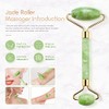 AECW Natural Jade Roller for Face Eyes Tool Jade Facial
