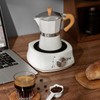 Bincoo Espresso Maker Stovetop,Camping Moka Pot 2 Cup/120ML,Stove Top Espresso