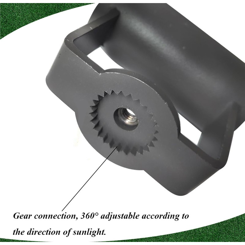WujinJoy Heavy-Duty Patio Umbrella Holder - Adjustable Umbrella Stand Base