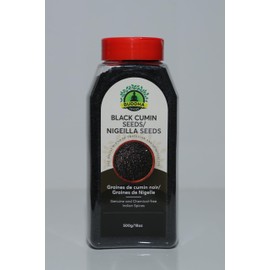 Buddha Spices Inc. - Kalongji seeds- Black Seeds - 500g Jar - Indian origin