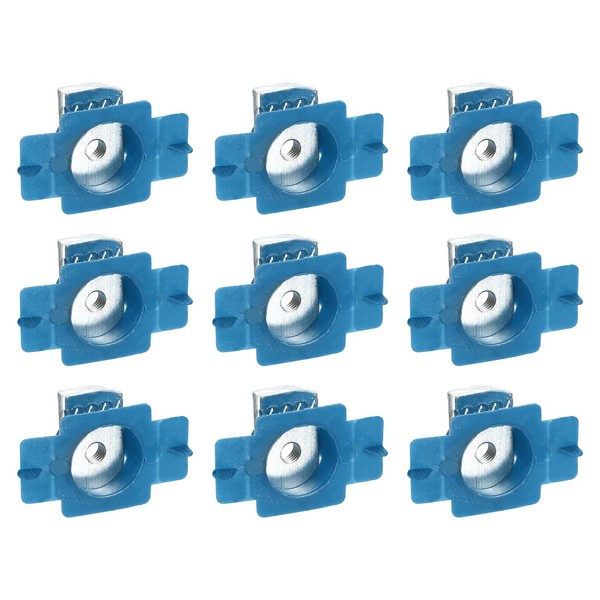 QUARKZMAN Pack of 30 Nylon Cone Nuts, M6 x 1.0