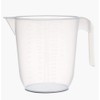 Measuring Jug 2 Litre. U-COOK Kitchen Home Tool. Transparent Clear