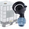 TOP-VIGOR IBC Tank Adapter s60x6 Thread Connector Tee Pipe Fitting