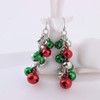 Silver Red Green Christmas Jingle Bell Tinkle Bell Cute Ornament