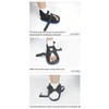 Cast Shoe Open Toe Heel Adjustable Stable Support Canvas Post