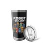 Robot Builder Robotics Engineer Funny Robot Engineering Kids Stainless Steel
