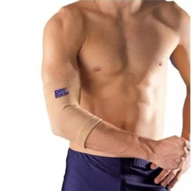 SBshop 압박 밴드 스타킹 헬스 팔꿈치 보호대 엘보 의료용 크로스핏 팔아대 [베이지/L (I18089)] Compression Band Stockings Health Elbow Support Medical Crossfit Arm Sleeve [Beige/L (I18089)]