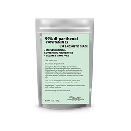 Provitamin B5 Powder dl-Panthenol DIY Panthenol Solution and Panthenol for Hair and Skin Moisturizer by Talsen Chemicals (1 Ounce / 28 Gram)