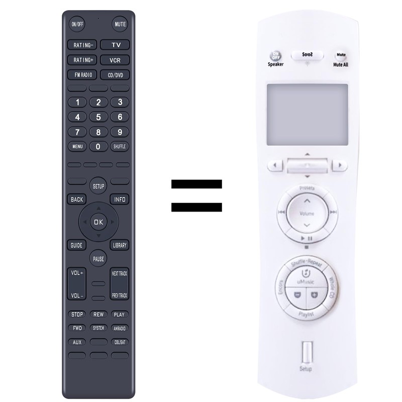 Snrigw Replacement Remote Control for Bose RC-48S & RC48S2-27 PMCII