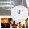 LCD Display Carbon Monoxide Alarm Detector Voice Type CO Smoke