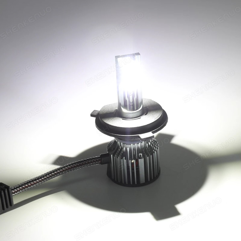 SHENKENUO H4 9003 LED Headlight Bulb High/Low Beam Conversion Kit