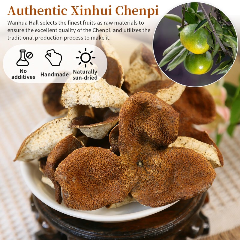 Wanhua Hall Dried Tangerine Peel Chenpi Orange Peel Tea Dired