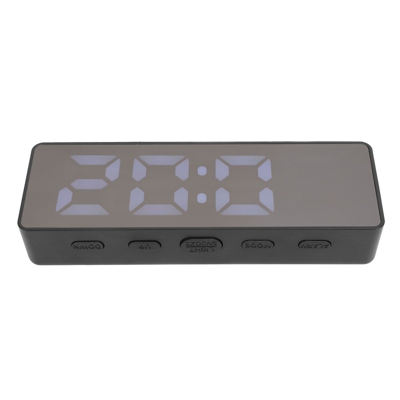 LED Digital Alarm Clock Time Date Temperature Display Stylish Look