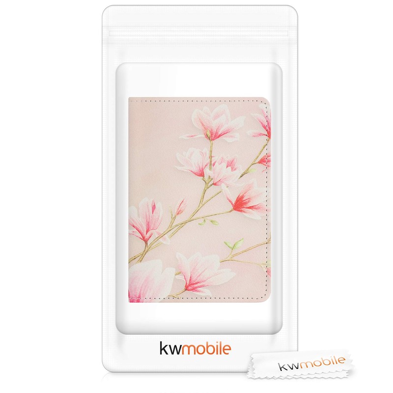 kwmobile Vehicle registration certificate cover with card slots – faux