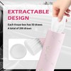 4PCS Cars Tissue Holder,Refillable & Pull-Out Car Tissues Cylinder with