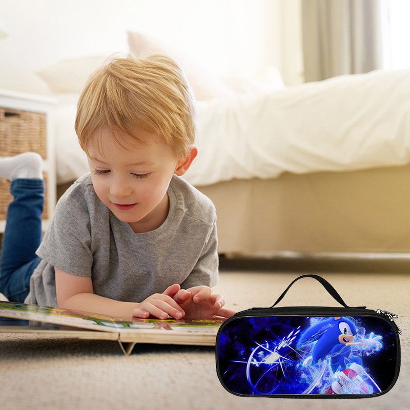 Anime Game Pencil Case Cartoon Pencil Bag with Zipper Pencil