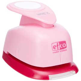 efco 1791115 Punch M, Circle 7/8 Inch Motif Punch, Core: Metal, Pink, 7.5 x 5 x 5 cm