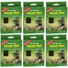 Coghlan's No-See-Um Head Net Ultra-Fine Mesh Mosquito Netting (6-Pack)