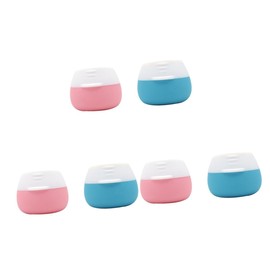 Mikinona 3sets 20ml Travel Cosmetic Containers Mini Skincare Jars Bottles Refillable Toiletry Jars for Cosmetics 2pcs*3