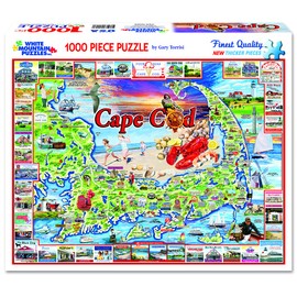 White Mountain Puzzles Cape Cod - 1000 Piece Jigsaw Puzzle