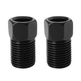 LT Easiyl 2Pcs Bicycle Disc Brake Sleeve Nut M8x0.75 Replacement Part 0720446 Brake Line Union Screw Compatible with Magura Compatible with Avid Compatible with Shimano