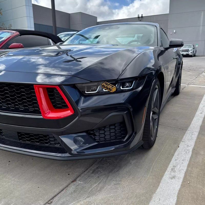 Parts God 2024+ Mustang GT Red Front Grill Vent Inserts