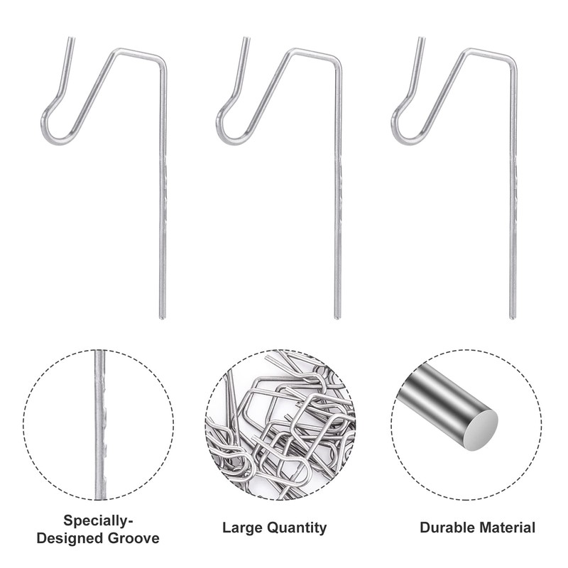 60-Count Metal Gutter Hooks for Outdoor Christmas Lights, Outside Lights