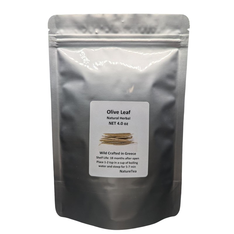 Greek Olive Leaf - Olea europaea Dried Whole Leaf from
