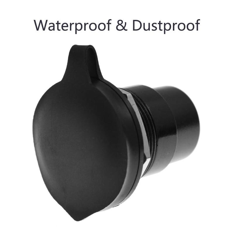 YiKaiEn Dual USB 3.0 Panel Mount Adapter - Threaded Round