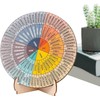 Leanockesa Emotion Wheel - Double Sided Feelings Wheel for Therapy