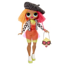 L.O.L. Surprise! O.M.G. Neonlicious Fashion Doll with 20 Surprises