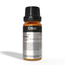 Citral High Purity Aroma Compound 30ml (1 Fl Oz)