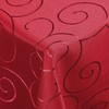 Damask Tablecloth with Curl/Circle Design, Choice of Sizes and Colours,