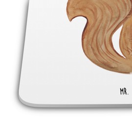 Mr. & Mrs. Panda 15er Set Untersetzer Set Eichhörnchen Weihnachten - Geschenk, Tassenuntersetzer, Tischuntersetzer, Untersetzer für Gläser,